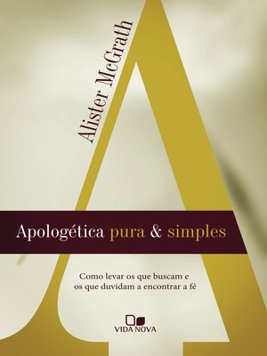 cover image of Apologética pura e simples